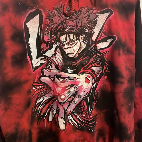 Jujutsu Kaisen Choso tie dye hoodie - Picture 2 of 4